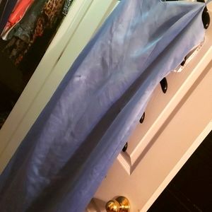 Blue formal gown